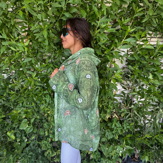 Bandana Green Shirt