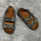 Kids Sandal in Olive Bandana (unisex)