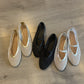 Jackie-O  French-Mesh Ballerina in Gold Ore