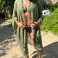 Tulum Cover-up in Olive Green