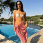 Sorrento Sarong in Pink Crush
