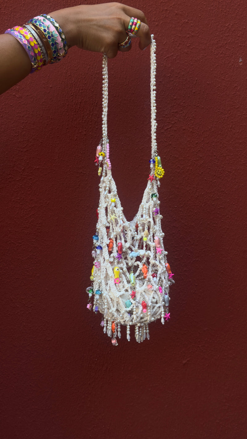 “Arm Candy” Crochet mini Bag (xSATISFASHION)
