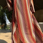 Salina’s Maxi dress in Earth Tones