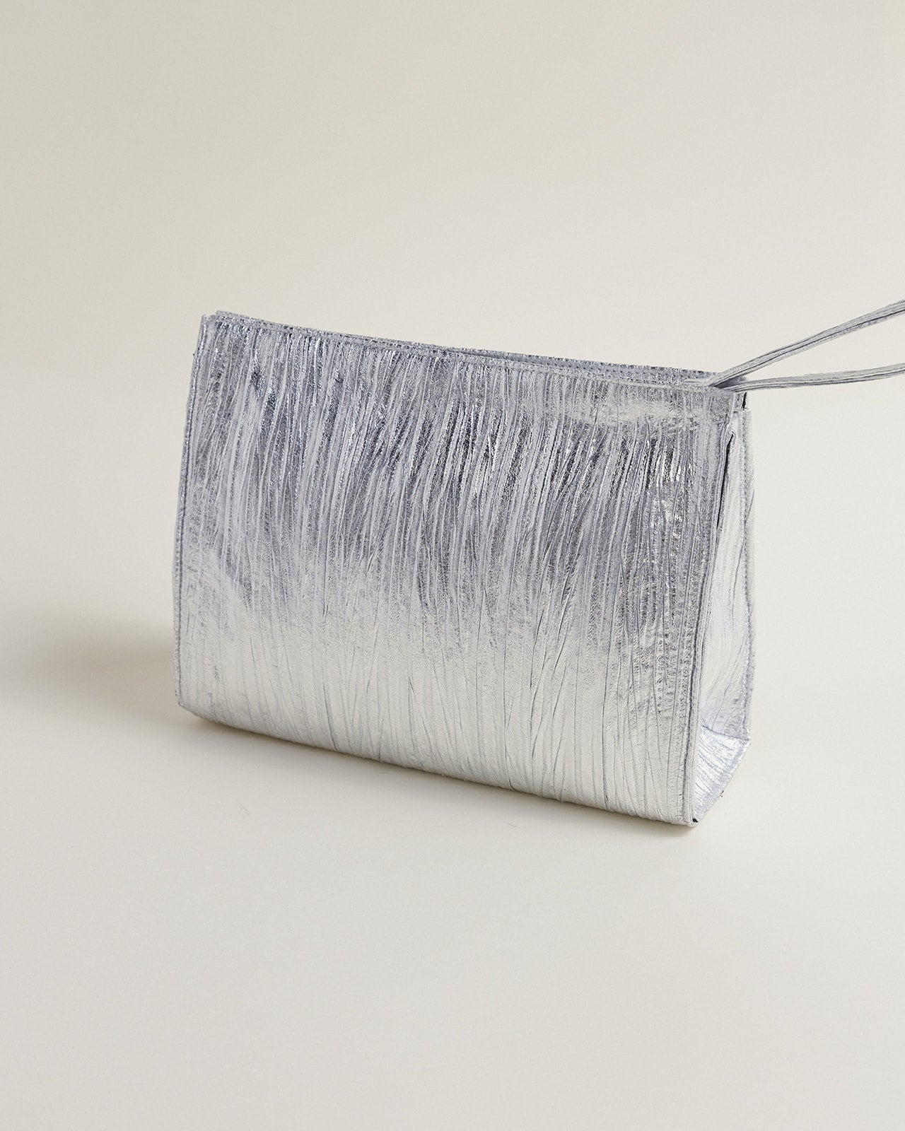 The Ella Clutch in Silver