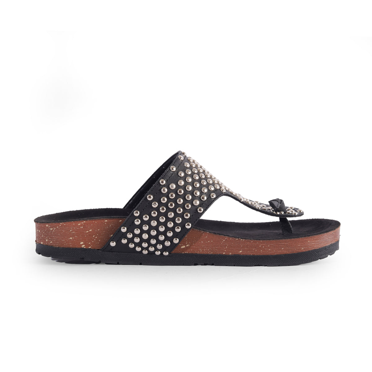Studs Thong Slides