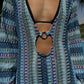 Salina’s beach-dress in Blue Waves