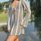 Salina’s beach-dress in Monochrome