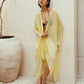 Tulum Cover-up in Lemon Sorbet