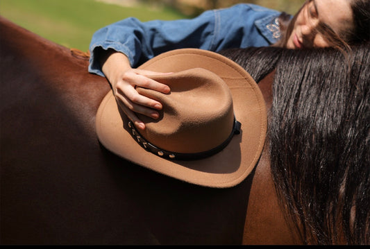 Cow Boy Hat in Stud Detail (5 Colors)