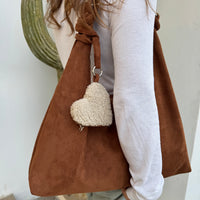 The Suzan Shoulder Bag in Brown