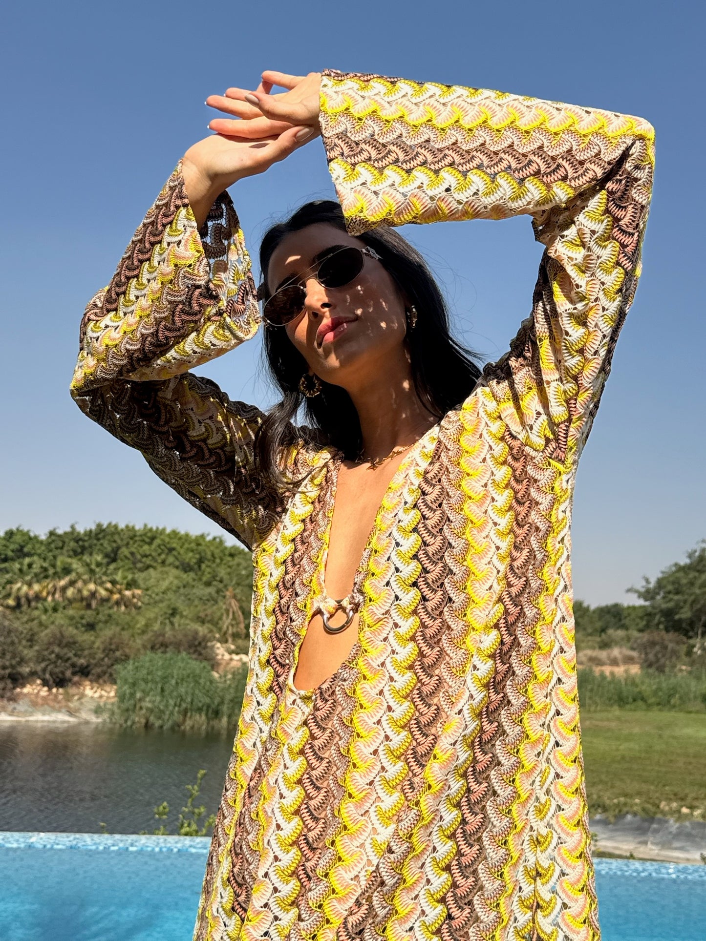 Salina’s Maxi dress in Yellow