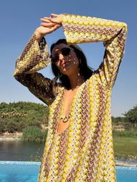 Salina’s Maxi dress in Yellow