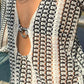 Salina’s beach-dress in Monochrome