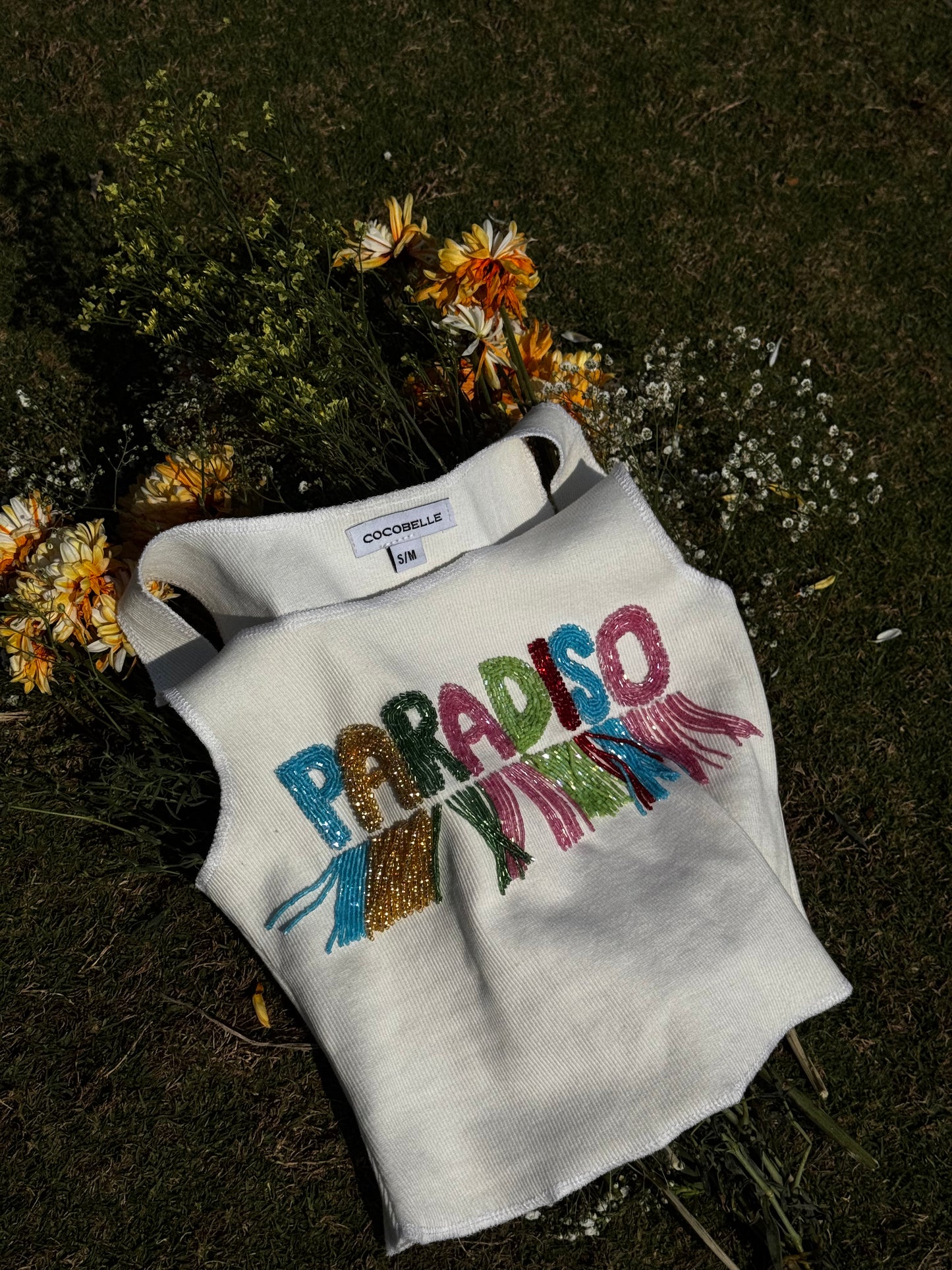 Paradiso Top (hand-embroidered)
