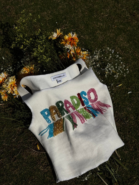 Paradiso Top (hand-embroidered)