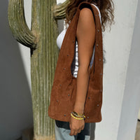 Serena Hobo Bag in Brown l