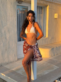 Bandana Sarong in leopard