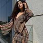 Soraya beach-dress in Deep Earth