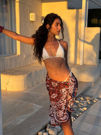 Bandana Sarong in leopard