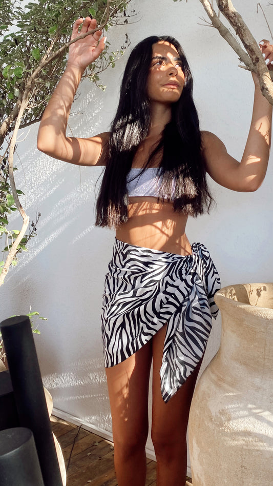 Zebra Sarong (Final Sale)