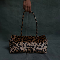 “Le Spec” Shoulder Bag in Leopard