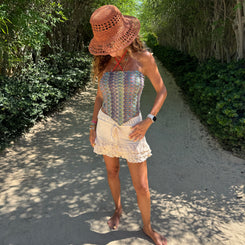 Nina top in Mermaid Dreams (Final sale)