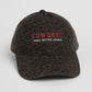 “Cowboys Make Better Lovers” Cap in Black Leopard