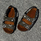 Kids Sandal in Olive Bandana (unisex)
