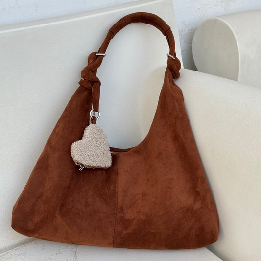 The Suzan Shoulder Bag in Brown