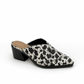 Western Heel Mule in Cow Hair (PREORDER: Shipping by October 8)