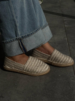 Tulum Espadrilles in Beige