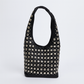 “ So Studded” Shoulder Bag in Black