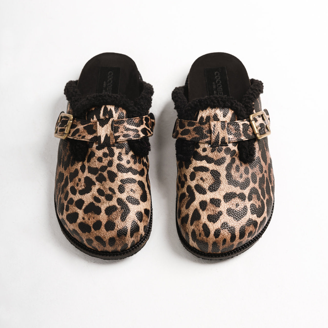 Milah in Leopard & Shearling