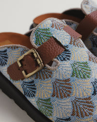 Milah Platform Clogs in Blue Lotus (Final Sale )