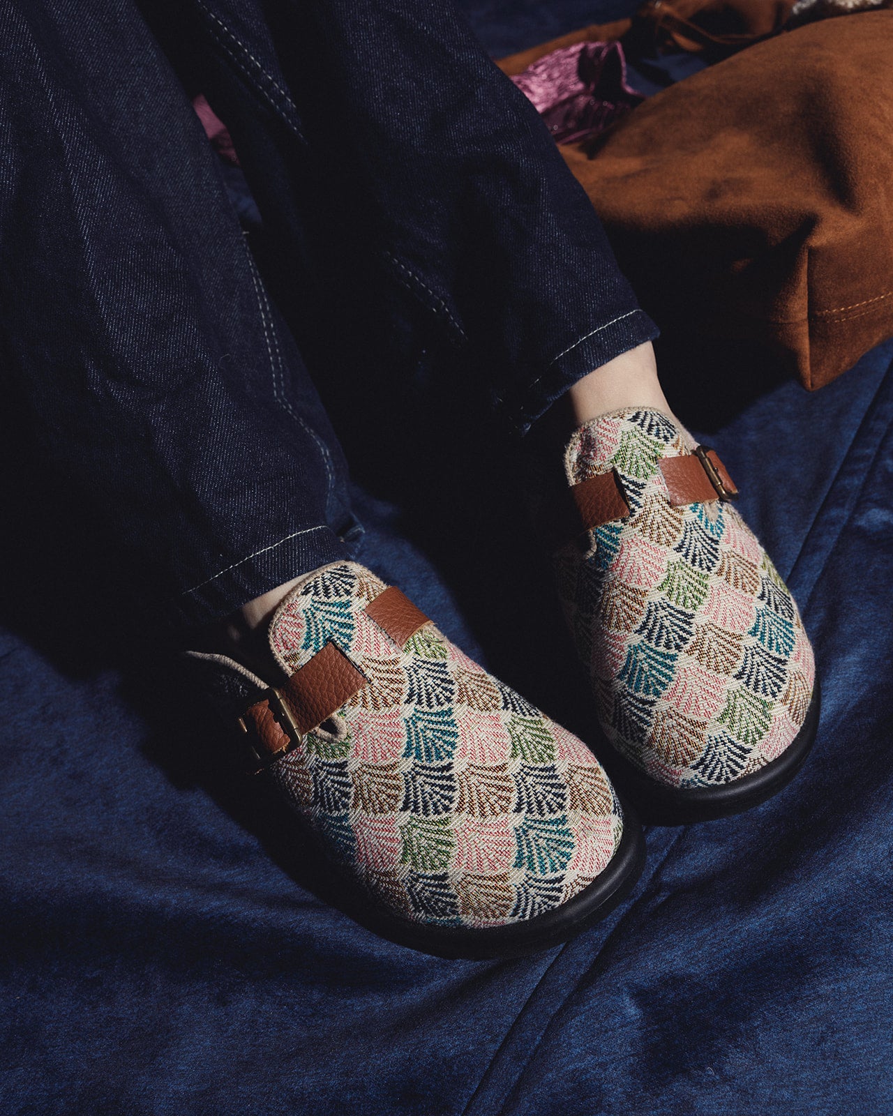 Milah Platform Clogs in Lotus