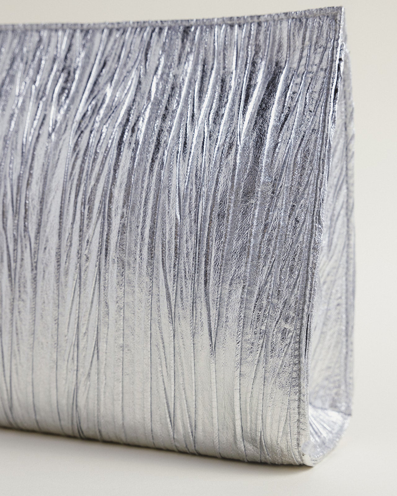 The Ella Clutch in Silver