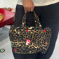 The Mini Basket in leopard