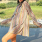 Salina’s beach-dress in Earth Tone