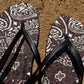 Flip-Flops in Leopard Bandana
