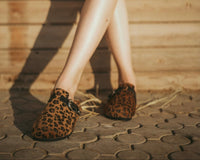 Milah Western in Dark Leopard Hair Print (Final Sale)