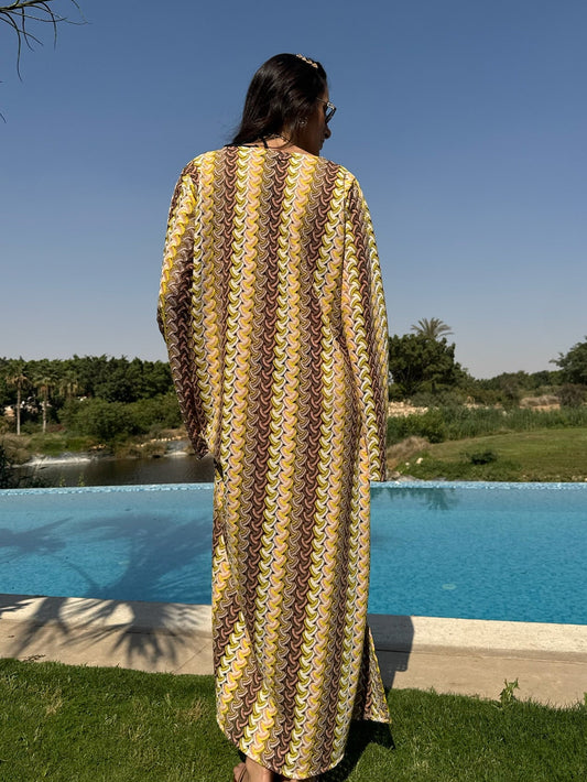 Salina’s Maxi dress in Yellow