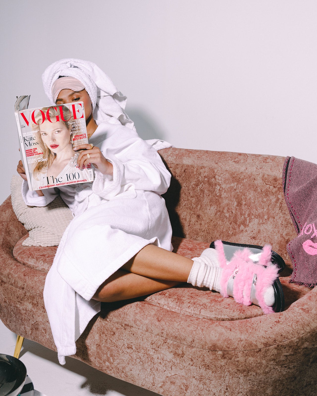 Isabel in Be-My-Valentine? (Genuine Rabbit fur )