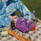The Mini Basket in Purple & Blue Bandana (Preorder)