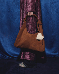 The Suzan Shoulder Bag in Brown