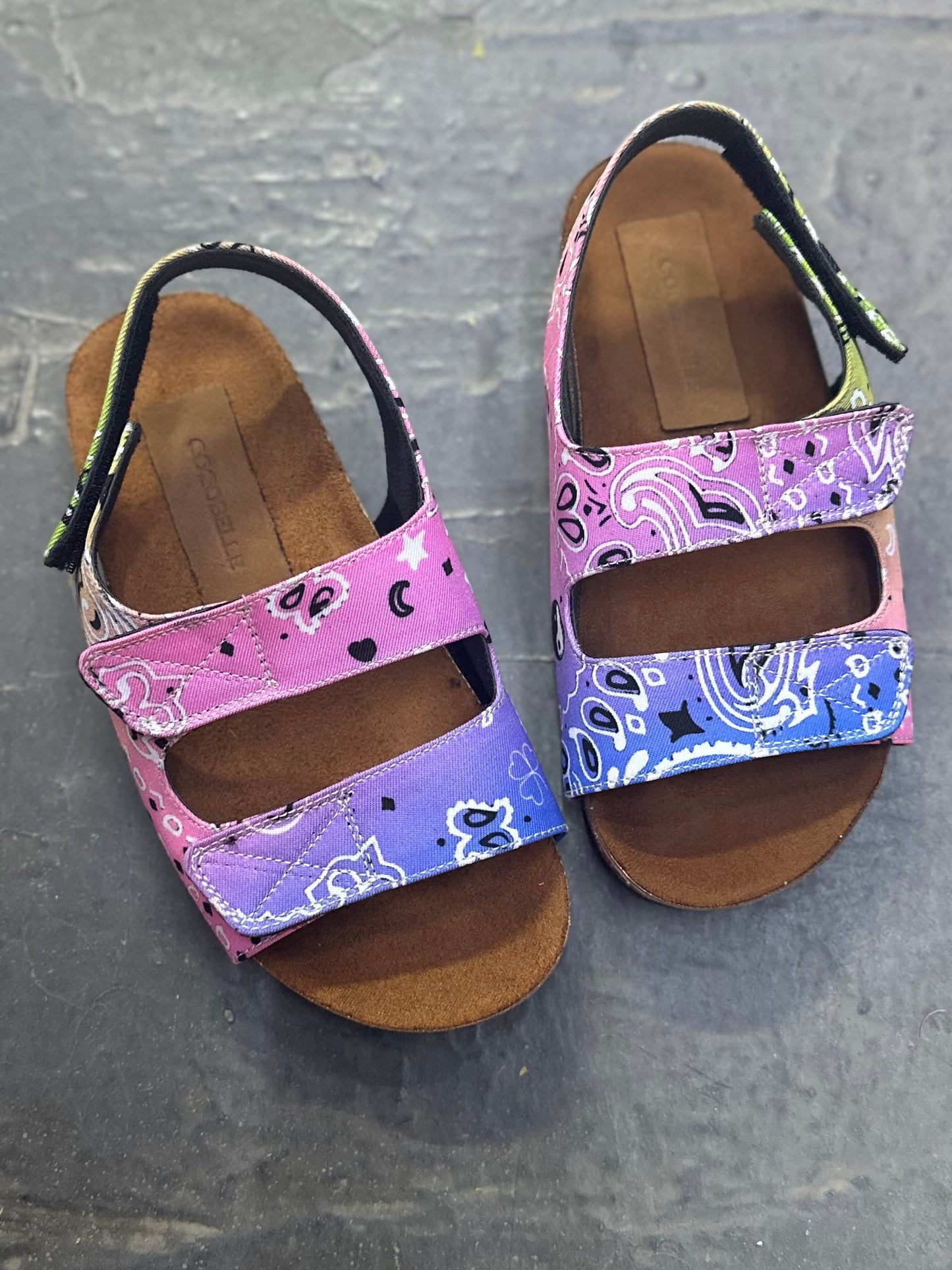 Bandana Kids Sandal in ombres