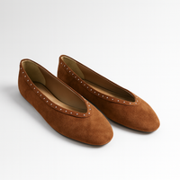 Jackie-O Ballerina in Brown