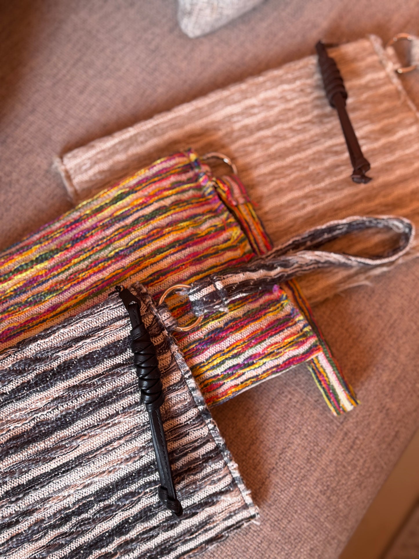 Tulum pouch in Grey (unisex)
