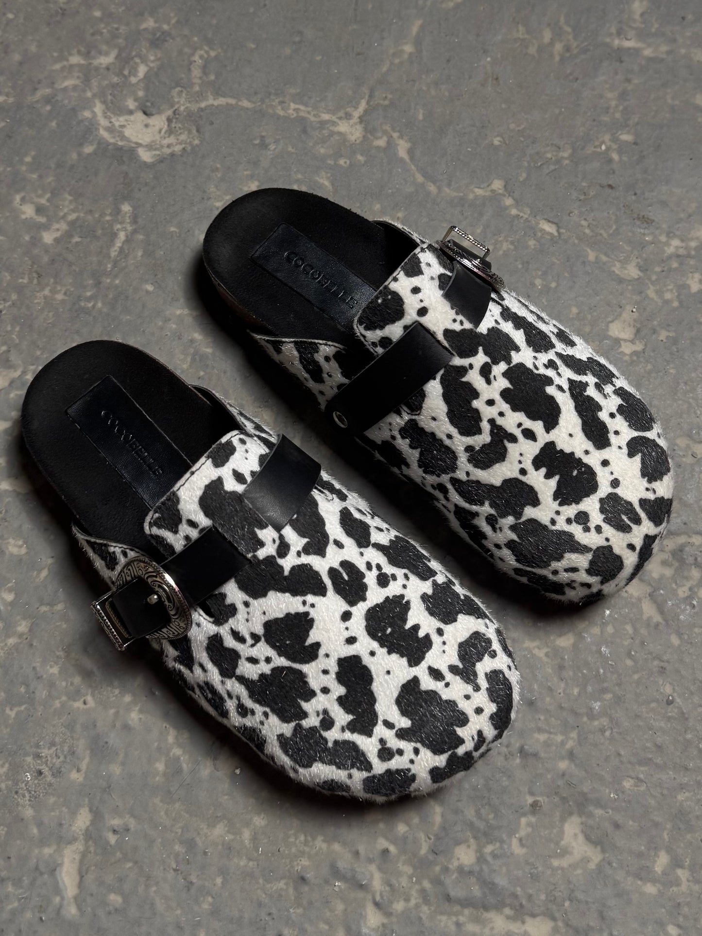 Milah Western in White Cow Hair (Final Sale)