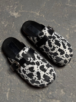 Milah Western in White Cow Hair (Final Sale)