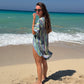 Seraphina Cover-up in Aquamarine